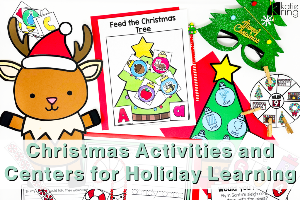 Use these exciting and festive Christmas activities and centers for holiday learning in your classroom this month.