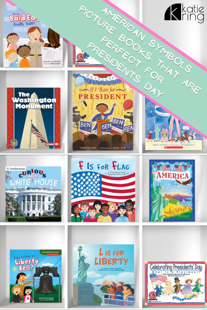 Looking for the perfect list of American symbols picture books to kick off your classroom exploration of President's Day this year? This list of engagingly written and beautifully illustrated American symbols pictures books will be wonderful additions to your classroom library and will help students understand the history and meaning behind some of our most famous American symbols.