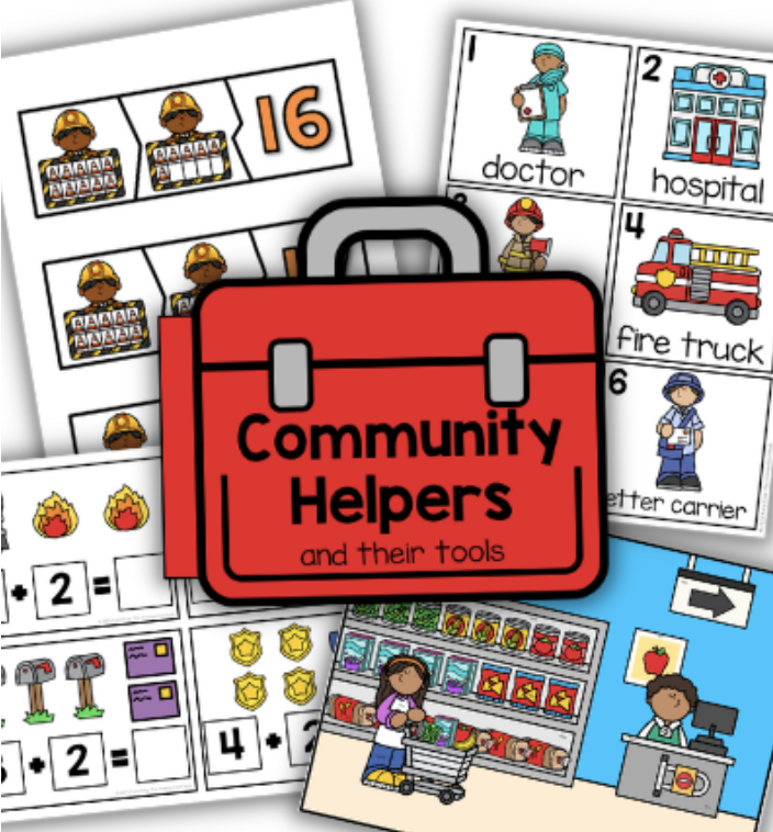 Grab some free activities to help your students learn about workers and helpers in the community!